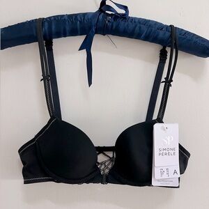 NEW with Tags Simon Perele Java Black Bra
